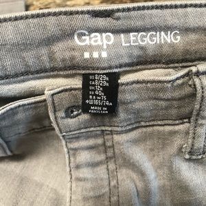 Gap Skinny Jean Grey Size 8